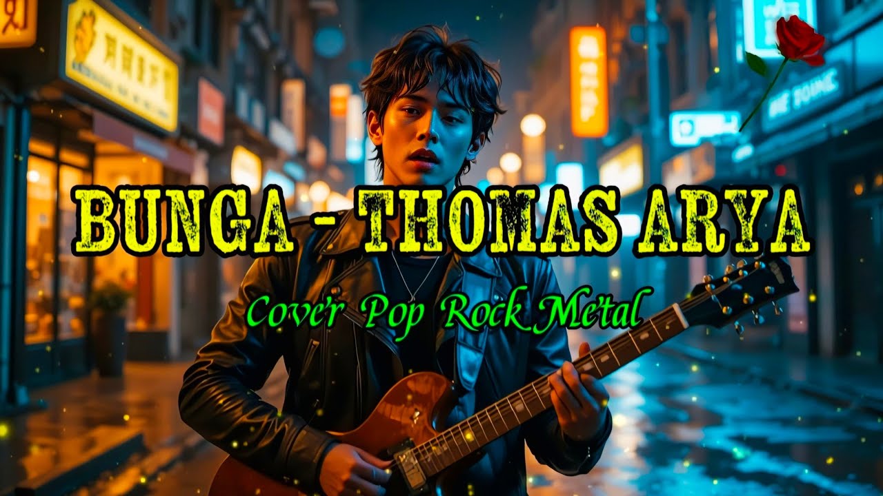 Bunga - Thomas Arya | Cover Pop Rock Metal 