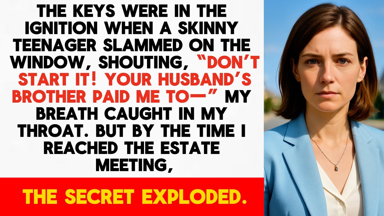 I Was About to Start My Car When a Teen Ran Up Screaming: 