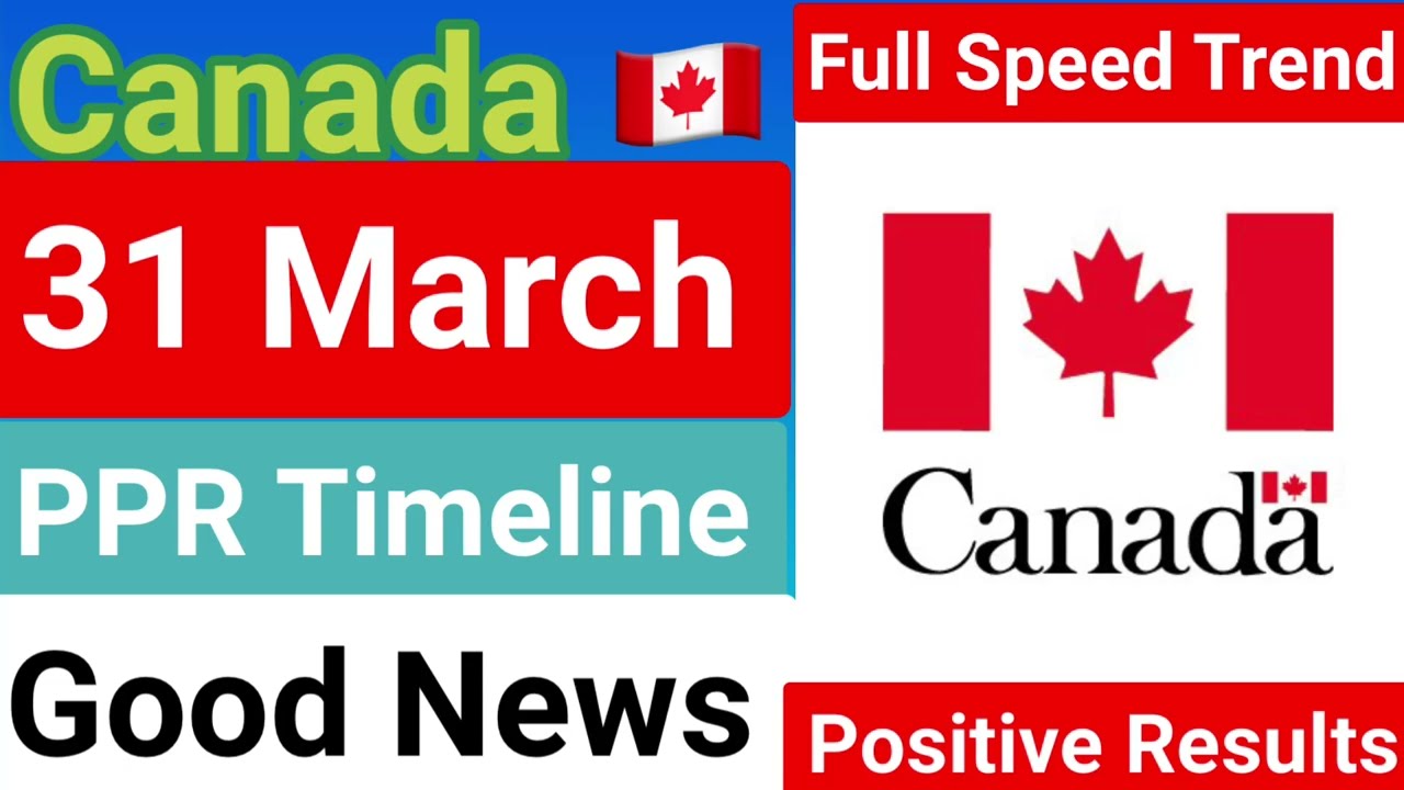 31 March PPR Timeline | Positive Result | Canada PPR Timeline | Full Speed