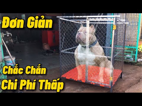 Video Cách làm chuồng chó đơn giản , đẹp | make a simple dog... - youtube