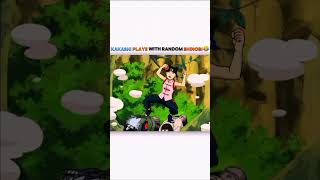 When Kakashi Plays With Random Shinobi