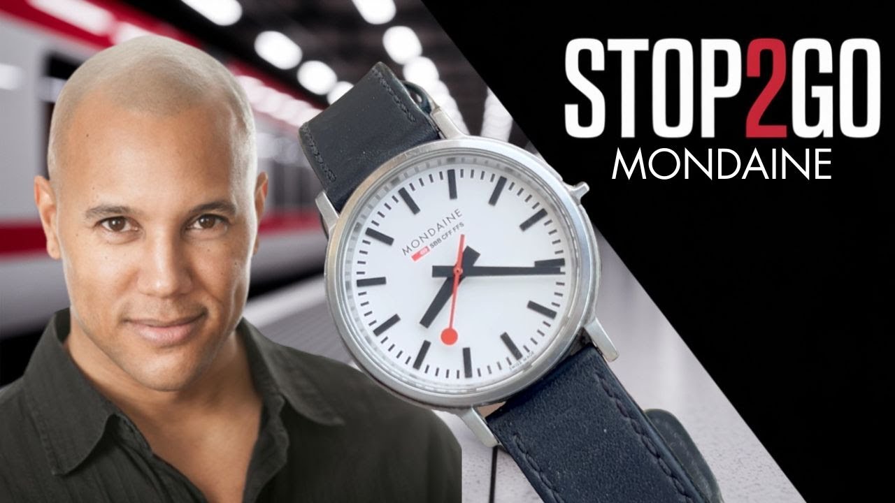MOST UNDERRATED QUARTZ MOVEMENT EVER! MONDAINE Stop2Go Backlight Watch Review