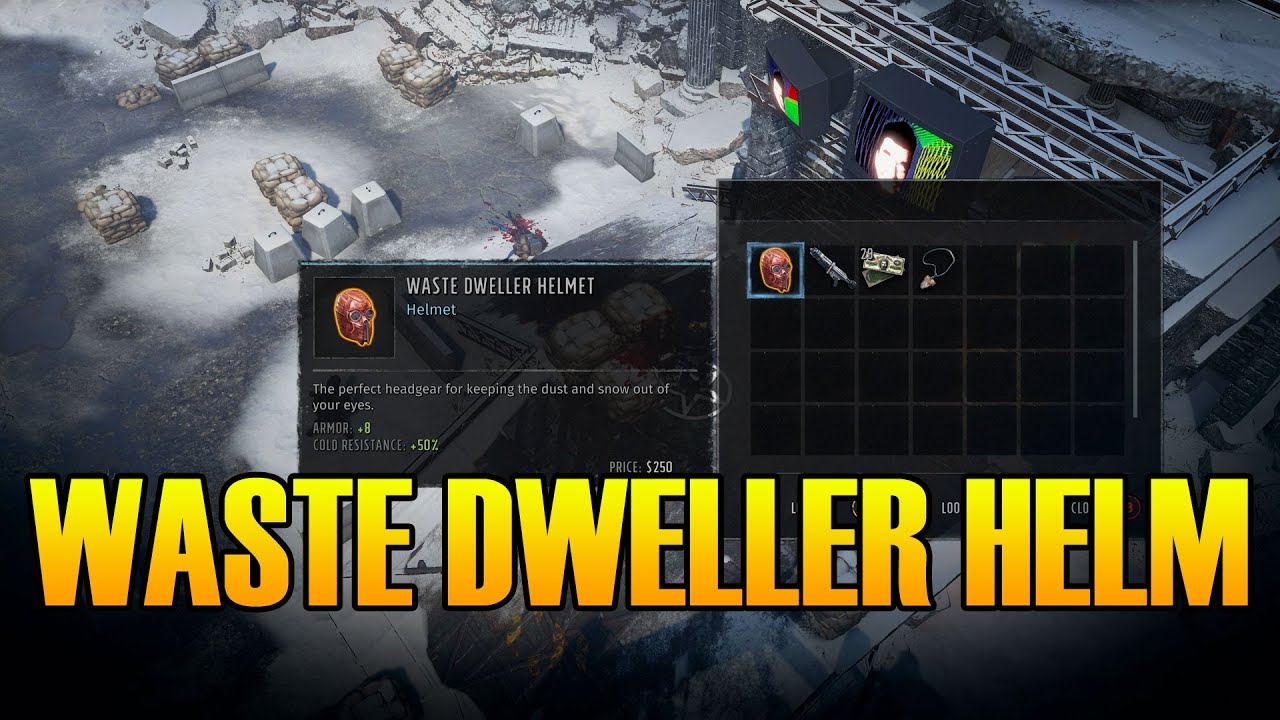 Wasteland 3 How to Get The Unique Waste Dweller Helmet [Lets Go Fry a