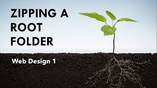 Zipping a Root Folder