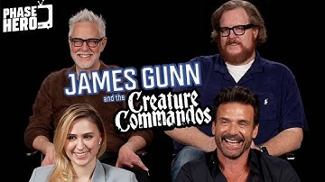 Creature Commandos: Launching New DC Universe (James Gunn & Cast in Funny Interview)