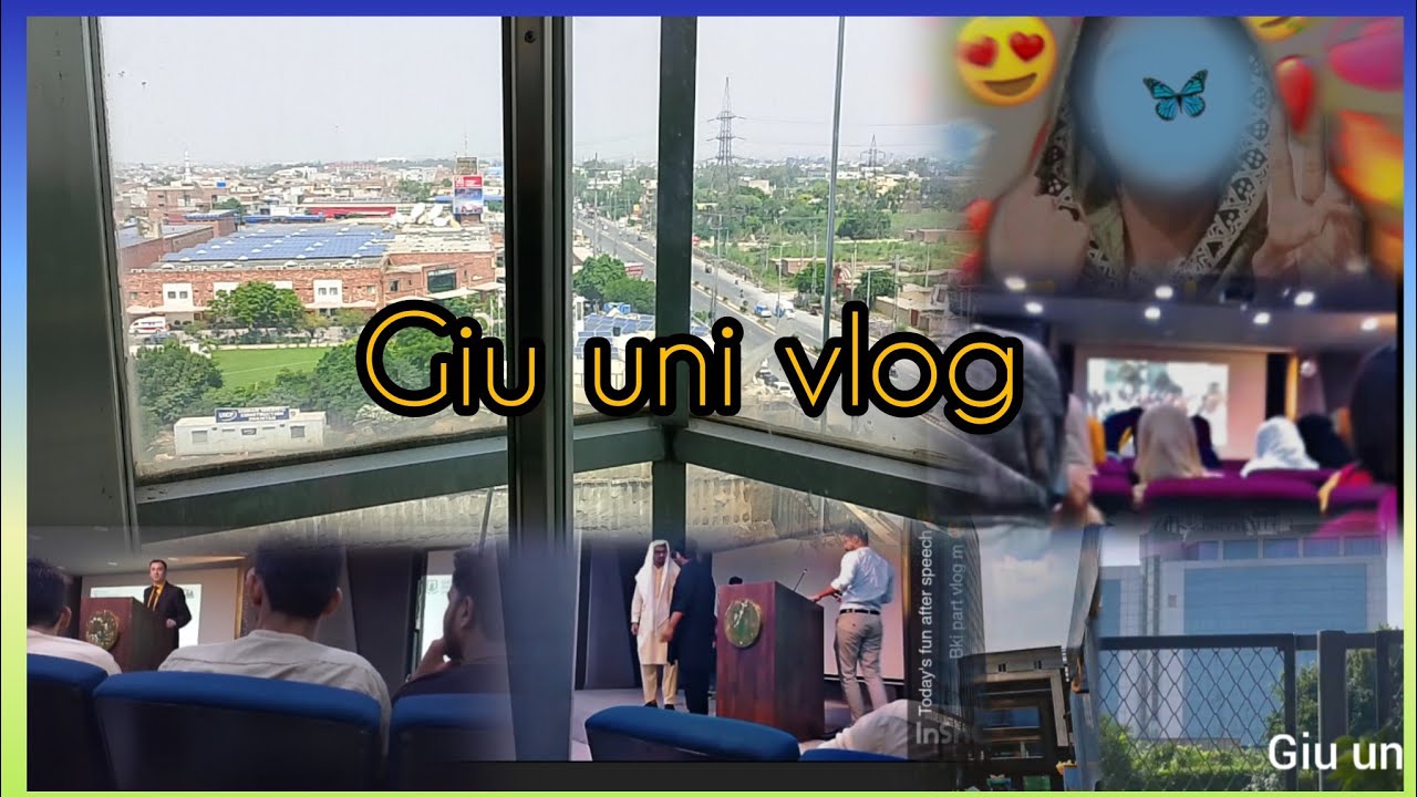 Giu uni vlog | orientation day 2| fun activities ✌️✨ | mehwish Fareed|