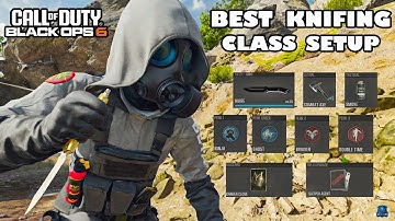 BEST KNIFING CLASS SETUP in Black Ops 6 (HOW TO KNIFE IN BO6)