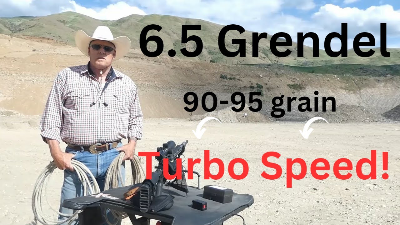 6.5 Grendel  Try it You'll Like it. 90 TNT vs 95 V-MAX. Super Speed.