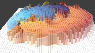 Voxelising The Firefox Logo