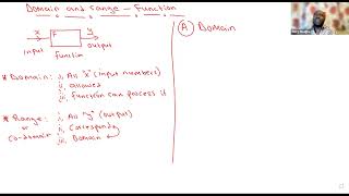 7 of 14 - Domain and Range Part 1 - With Terry in 10 minutes