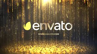 Full Glitter Rain Logo-After Effects Template Videohive Update