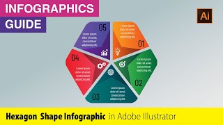 Illustrator Tutorial: Vector Hexagon Element for Infographic | Vector Infographic @infographicsguide