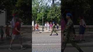 Evzones Greek Presidential Guard Τomb of Unknown Soldier Monument in Athens 17 - 5 - 2026