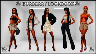 DESIGNER | BURBERRY LOOKBOOK (Part 2) | CC LINKS || SIMS 4