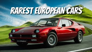 Top 10 Rarest European Cars & What They Cost Then vs Now | Automotive Treasures Unveiled!