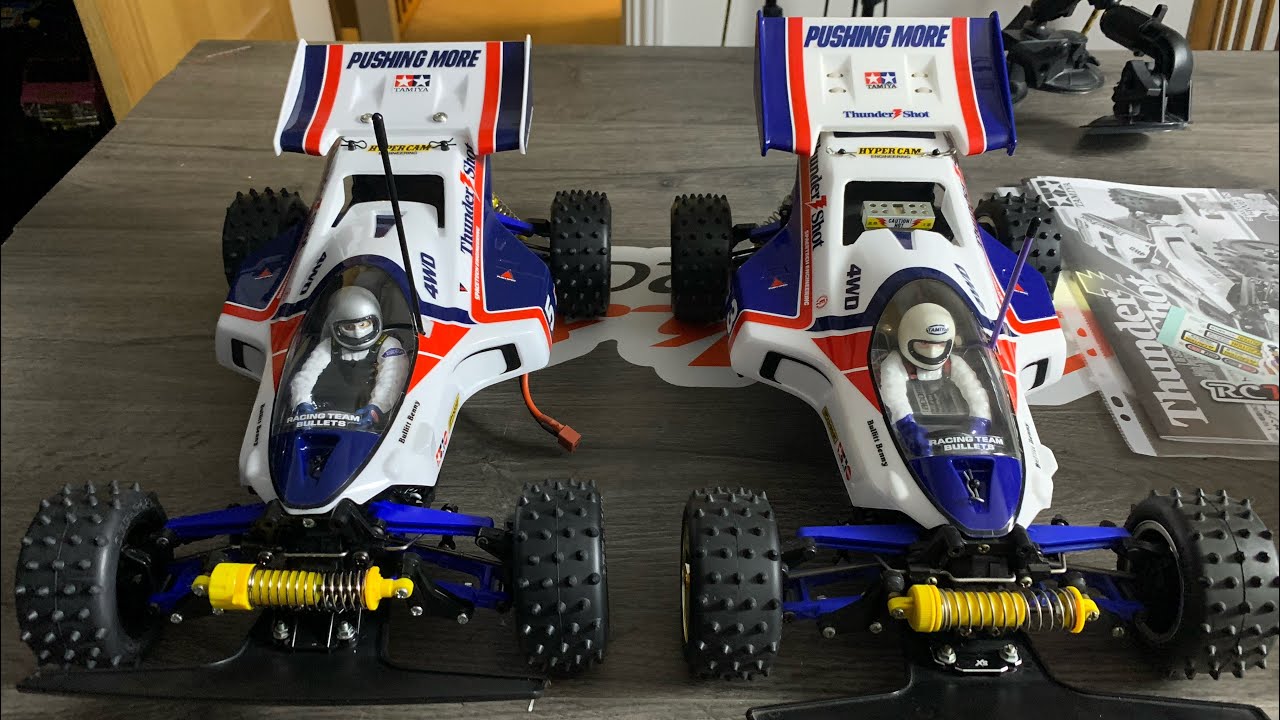 Speed Building A Tamiya Thunder Shot Against The Clock & Setting A