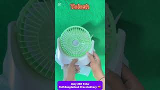 Best mini rechargeable fan jysuper 1881 double battery #airconditioner #rechargablefan #cooler