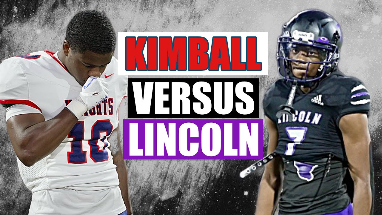 Texas High School Football Kimball Vs Lincoln TXHSFB YouTube texas-high-school-football-kimball-vs-lincoln-txhsfb-youtube