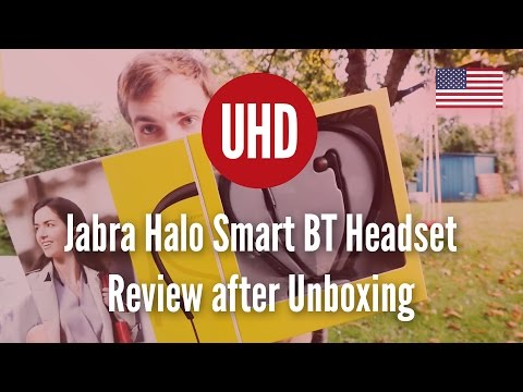 Jabra Halo Smart BT Headset Review after Unboxing [4K UHD]
