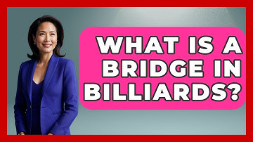 What Is A Bridge In Billiards? - Billiards Hustlers