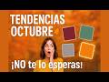 Colores que serán TENDENCIA en octubre 2025 🍂✨/¡El #4 te sorprenderá! para el OTOÑO