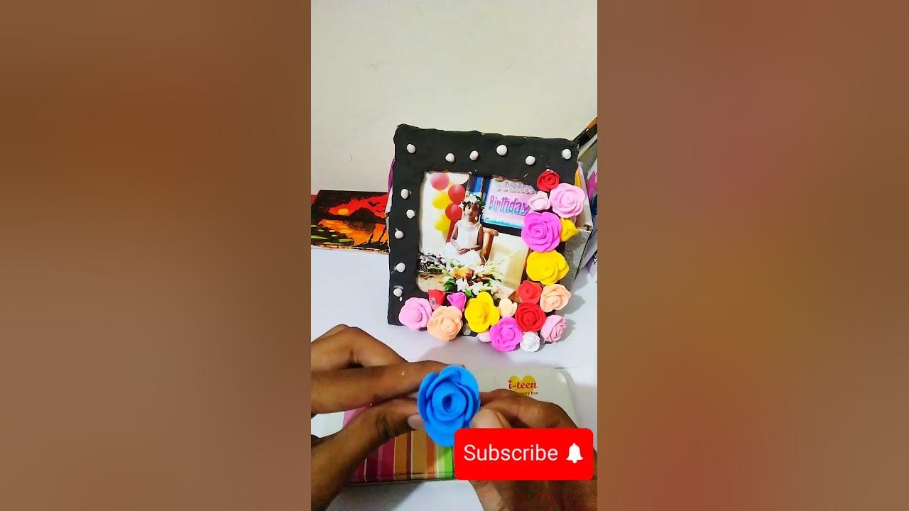 Most popular rose tutorial by clay 😺😺😺😺 🧱🧱shorts craft YouTube