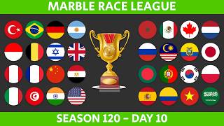 Marble Race League Season 120 DAY 10 Marble Race in Algodoo