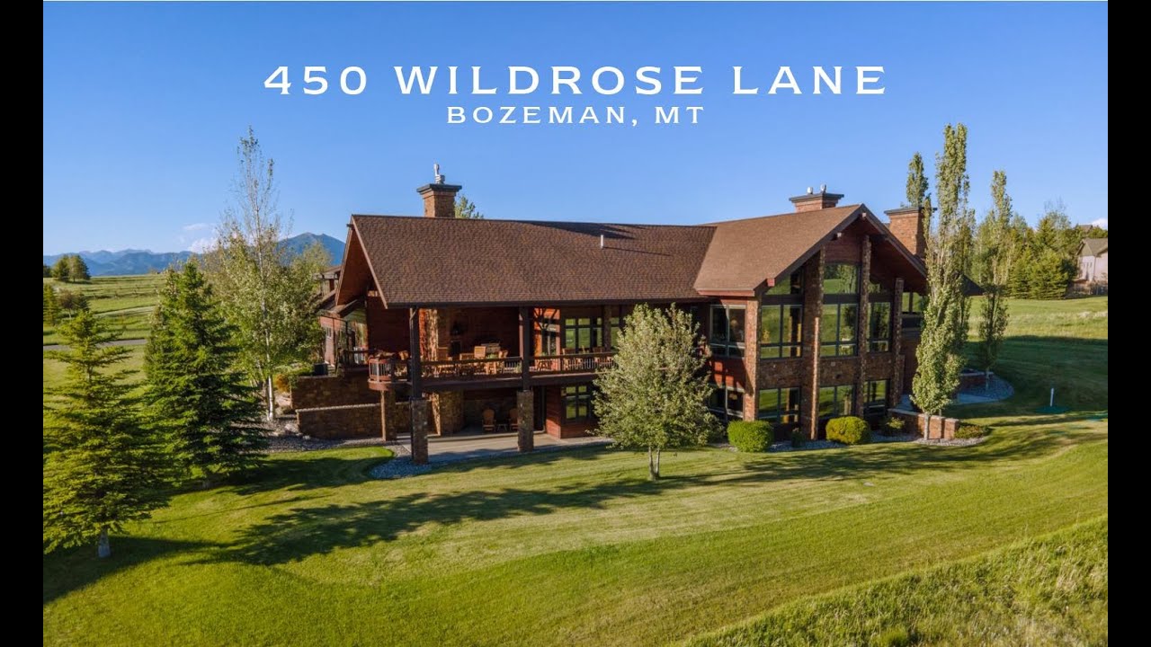 450 Wildrose Lane, Bozeman MT - Offered at $3,495,950