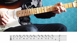 Eric Johnson - Total Electric Guitar Opening, Intro (Cover with Tabs)