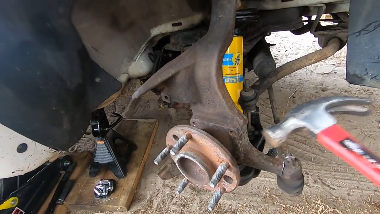 Replacing front bearing on my 4th Gen Camaro.