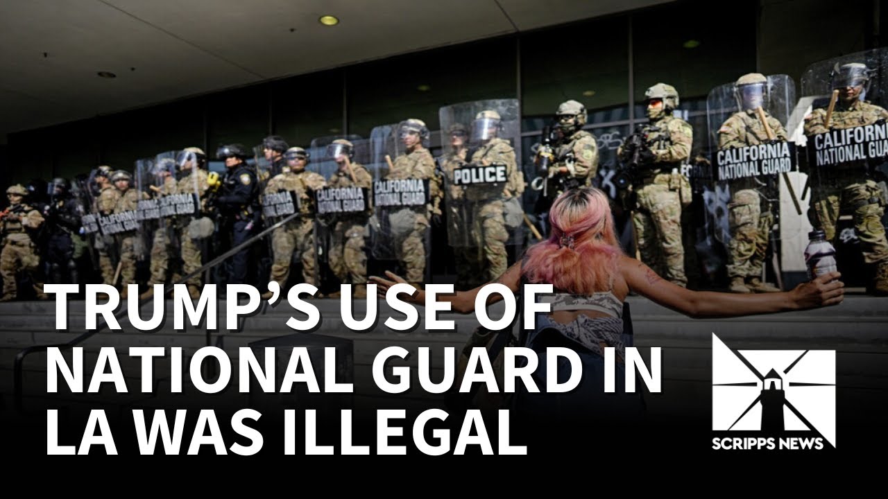 Trump's use of National Guard during Los Angeles immigration protests ...