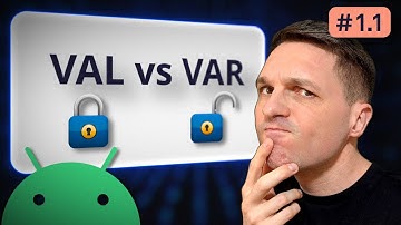 No cometas este SUTIL ERROR con VAL y VAR en KOTLIN ❌