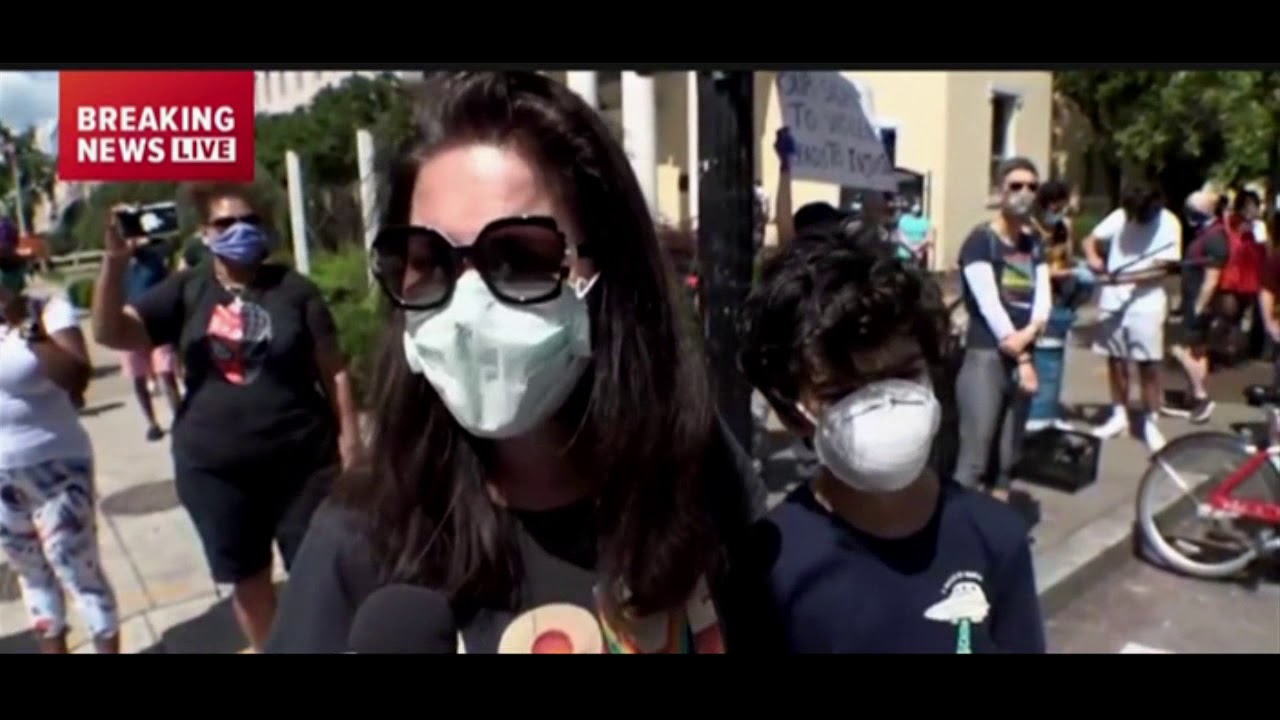 Peaceful March in DC for George Floyd- 31st May 2020- Floyd live 2