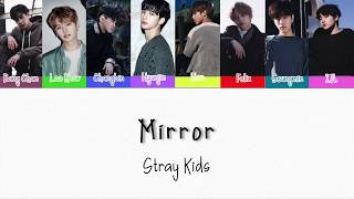 Stray Kids (스트레이 키즈) | Mirror (OT8 ver.) Color-Coded Lyrics (HAN/ROM/ENG)