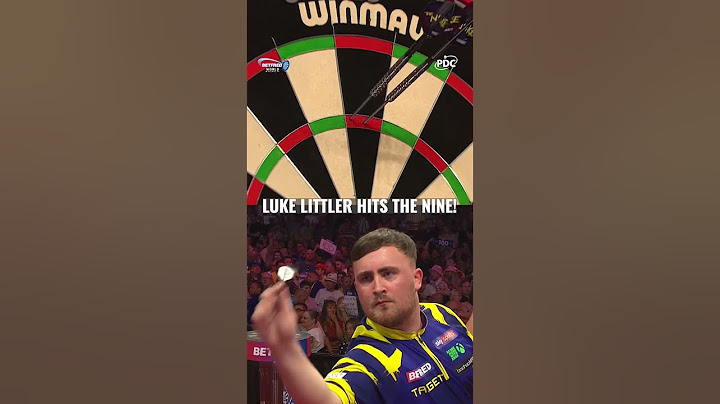 LUKE LITTLER HITS PERFECTION AT WINTER GARDENS! 9️⃣ | 2025 Betfred World Matchplay