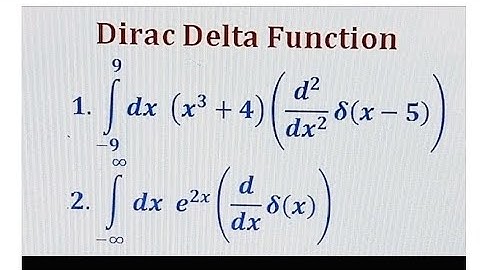 Dirac Delta Function Integration (Part 7)