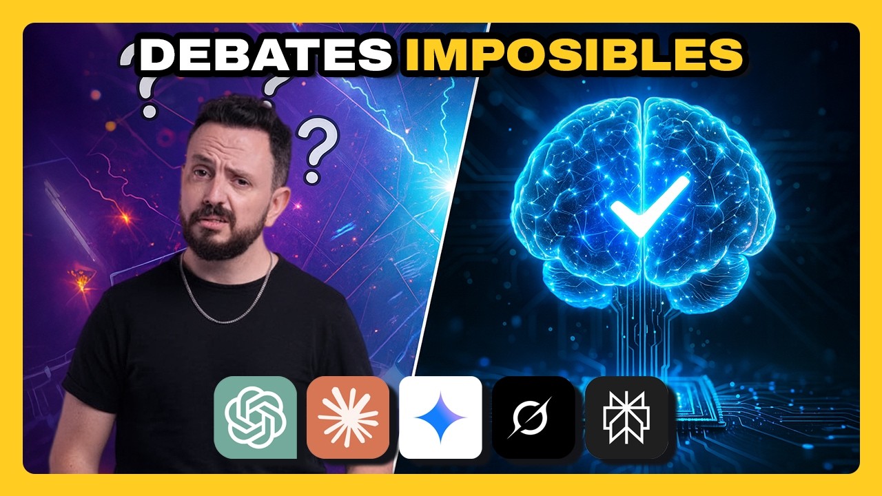 5 INTELIGENCIAS ARTIFICIALES RESUELVEN debates que los humanos nunca pudimos • #Datazo