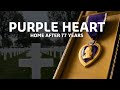 WWII PURPLE HEART - RETURNED HOME AFTER 77 YEARS