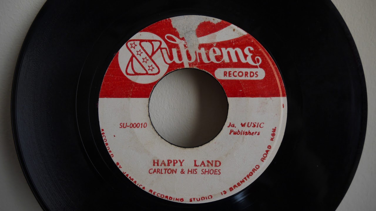 Carlton & His Shoes ‎– Love Me Forever / Happy Land 1968 Supreme