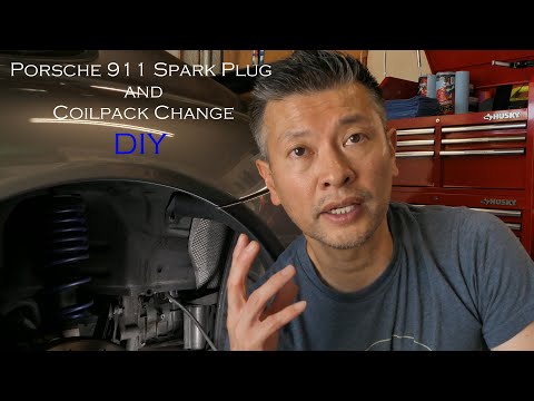 Porsche 911 Spark Plug and Coilpack Change DIY. No muffler or Bumper Removal!