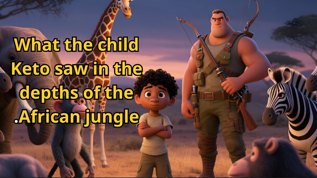What the child Keto saw in the depths of the African jungle.