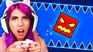 I Tried Geometry Dash... It Made Me Lose My Mind! by Yammy 18,727 views 6 days ago 11 minutes, 8 seconds