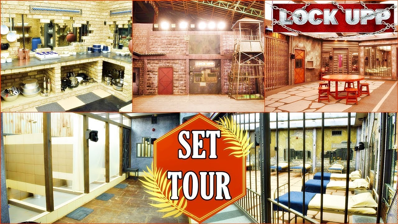 Lock UPP SET TOUR- Jhol Ghar, Benakaab Zone, Bathroom With No Doors & Secret Rooms | DEETS INSIDE