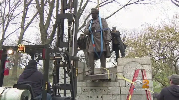 Controversial Statue Of Dr. J. Marion Sims Removed...