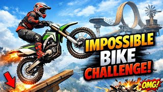 “Water Bridge Bike Stunt 😱 | NO FAIL CHALLENGE 🔥 #shorts #gaming #gameplay #shortvideo 