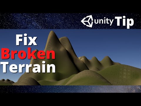How I fixed my broken Terrain Material in Unity
