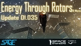 Space Engineers, Control through rotors (Update 01.035)