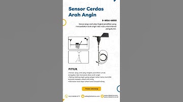 Sensor Cerdas Arah Angin / Wind Direction Smart Sensor #wind #direction #arah #angin #smart #sensor