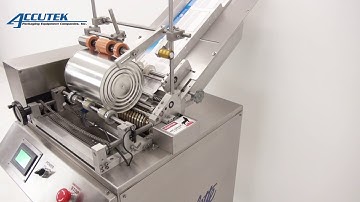 Semi-Automatic F-Style Container Labeler - Labelette FS Labeler - Accutek Packaging Equipment