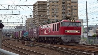 2019.06.15 貨物列車（2093列車）秋田駅発車